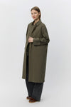 Enise Coat Army Green