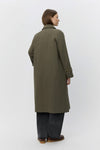 Enise Coat Army Green