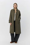 Enise Coat Army Green