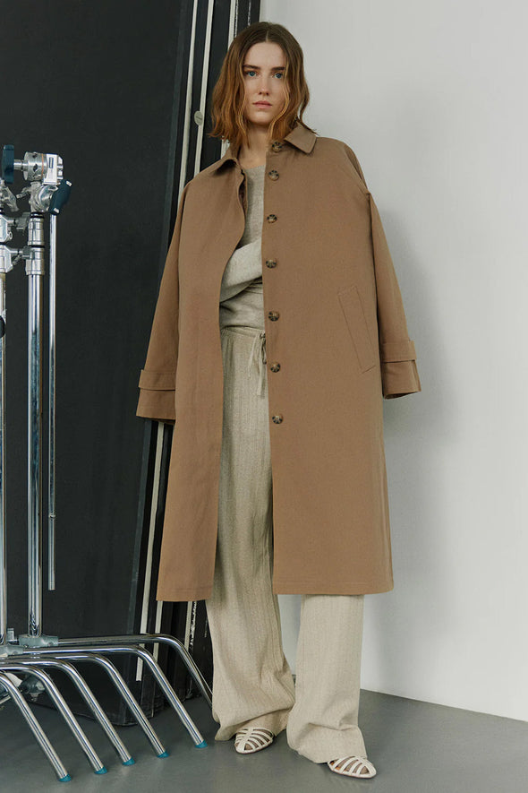 Enise Coat Camel