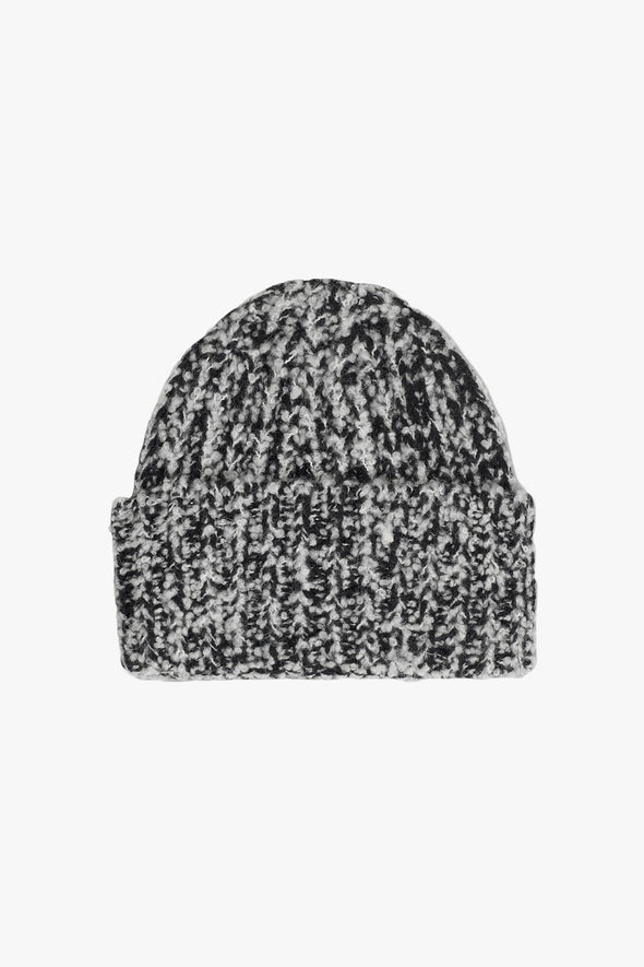 Aria Beanie Black Melange
