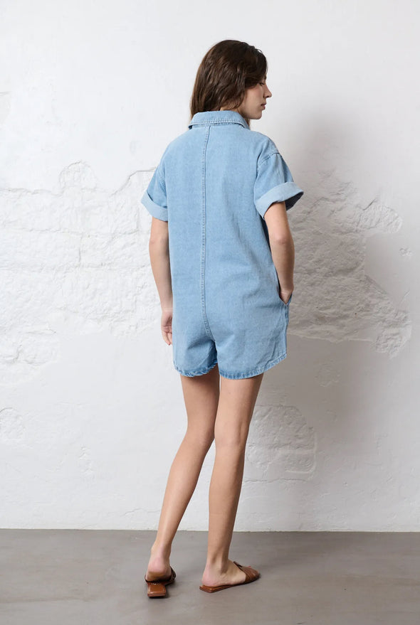 Noor Playsuit Blue