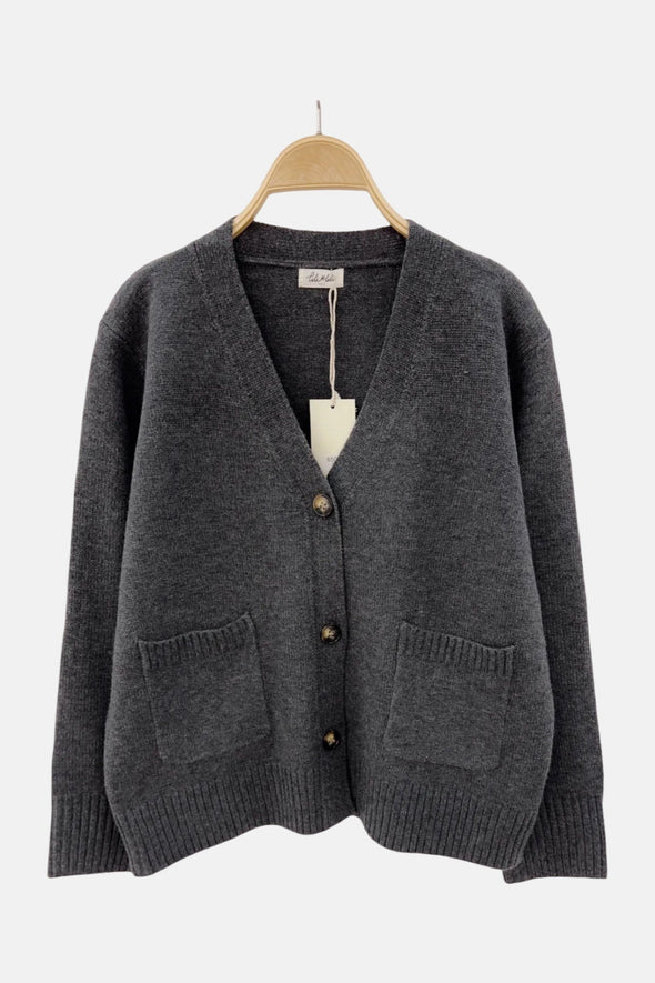 Donnie Cardigan Grey