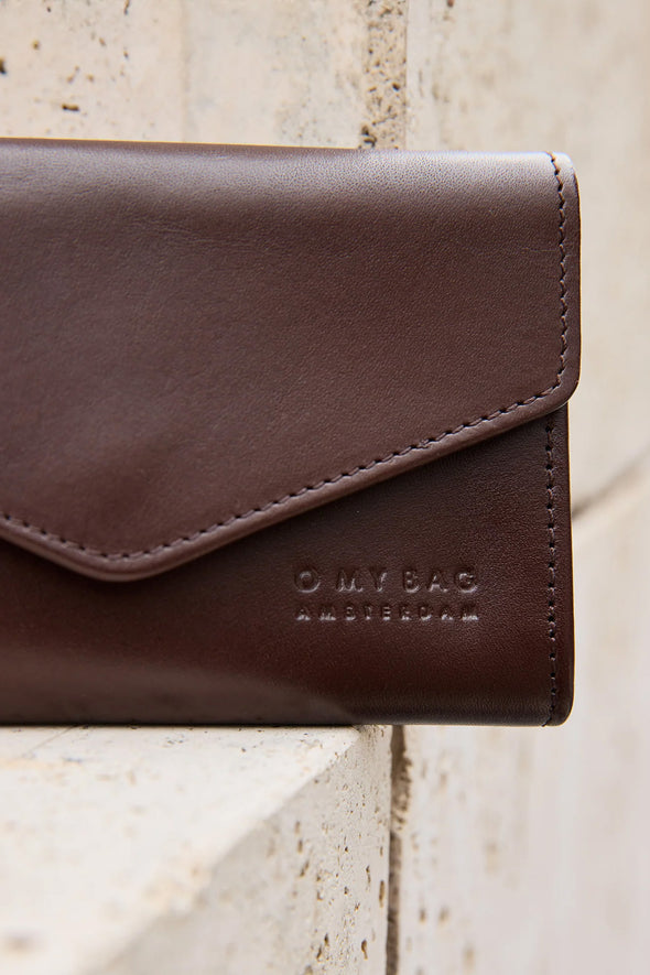 Jo's Purse Chocolate Classic Leather
