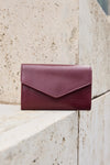 Jo's Purse Dark Cherry Classic Leather
