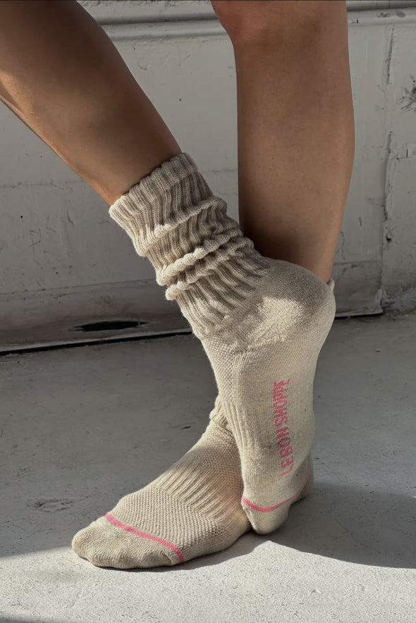 Ballet Socks Oatmeal