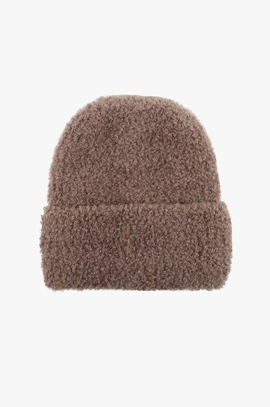 Mint Fluffy Hat Brown