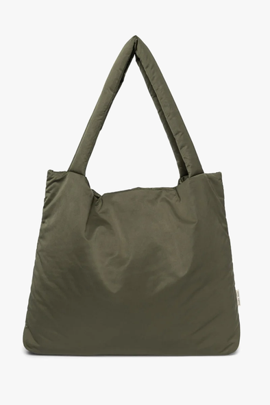 Green Puffy Mom Bag