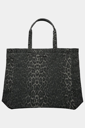 Hanne Tote Bag Grey Leopard