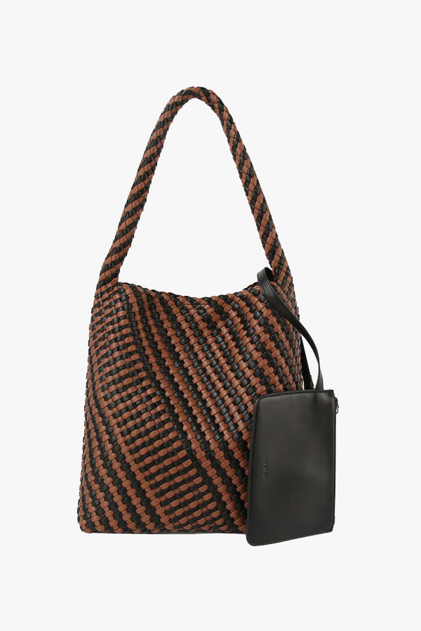 Hobo Braided Bag Brown Caramel