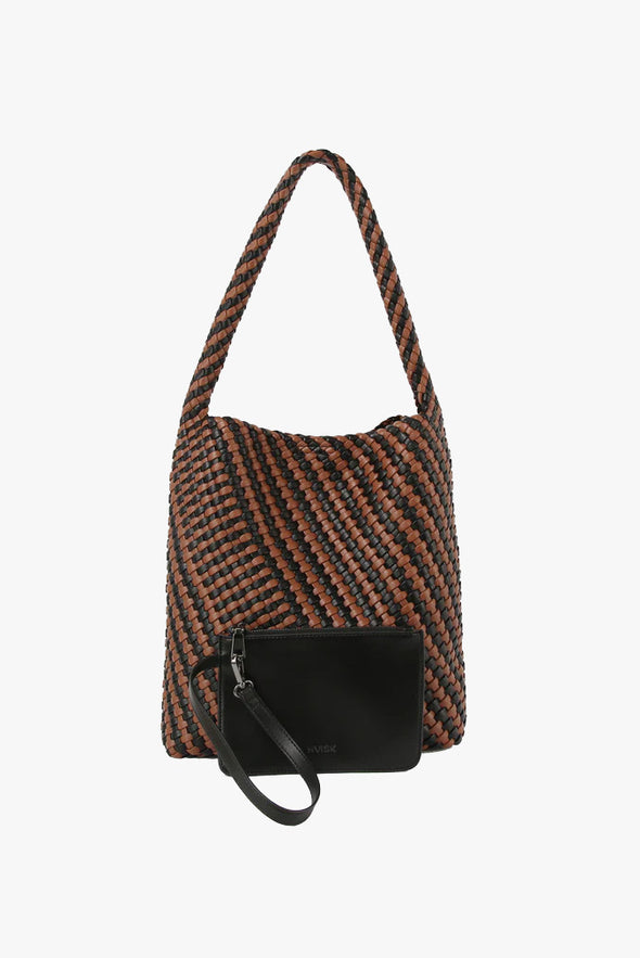 Hobo Braided Bag Brown Caramel