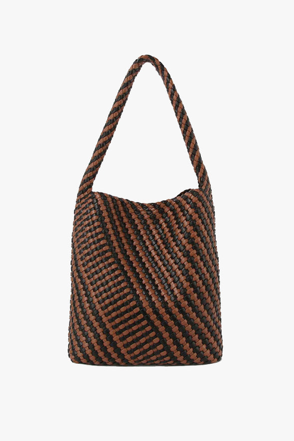 Hobo Braided Bag Brown Caramel