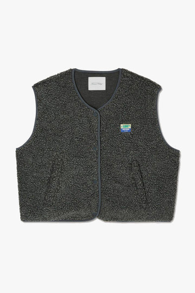 Hoktown Teddy Vest Anthracite