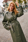 Elea Coat Grape Leaf