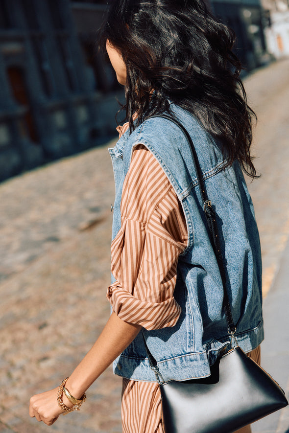 Meo Vest Denim Blue