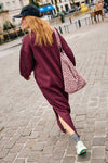 Gia LS Ankle Dress Fig