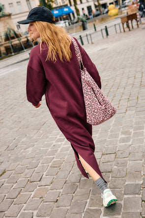 Gia LS Ankle Dress Fig