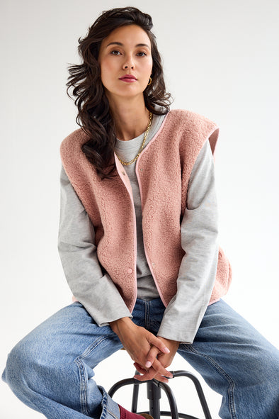 Gigi Veste Vintage Pink