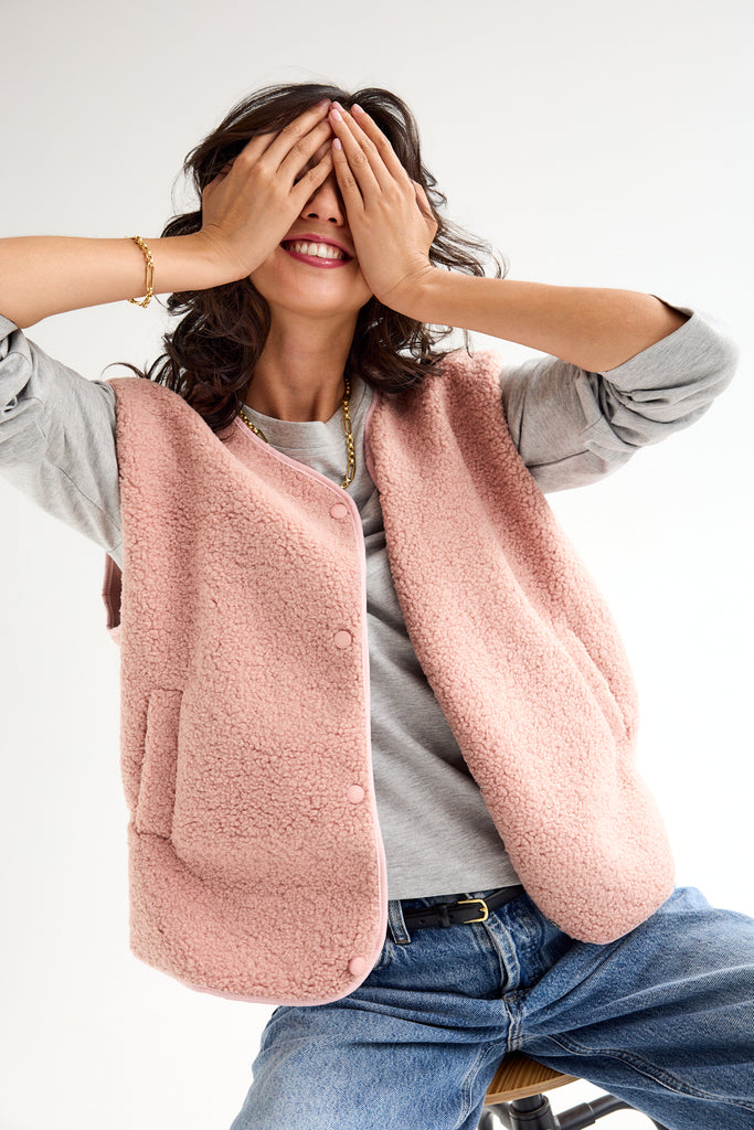 Gigi Veste Vintage Pink