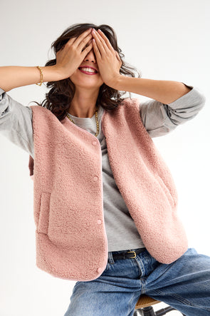 Gigi Veste Vintage Pink