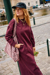 Gia LS Ankle Dress Fig