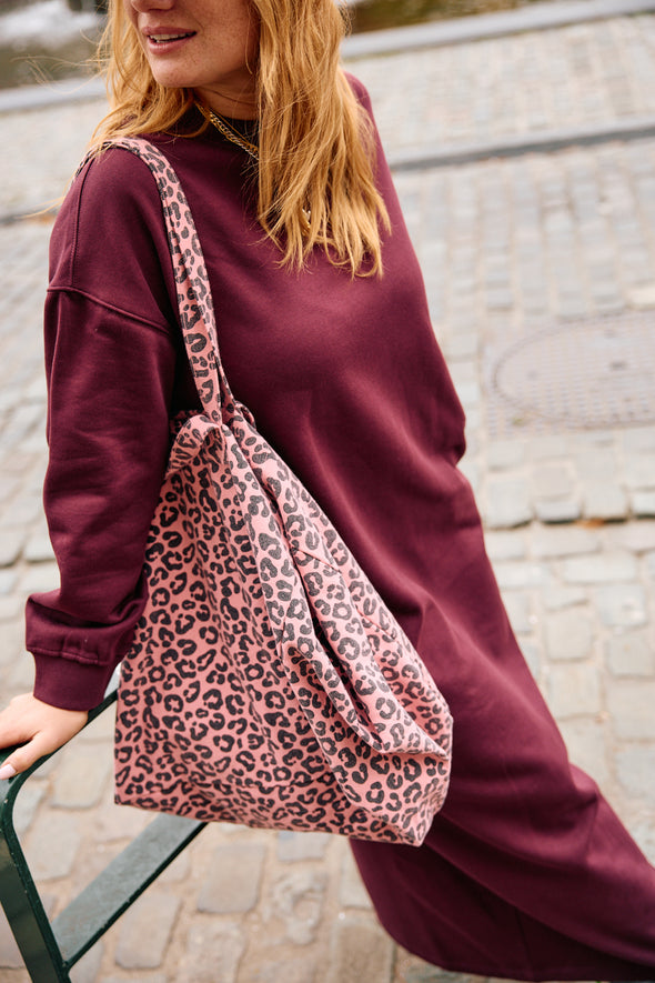Gia LS Ankle Dress Fig
