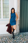Robin Denim Dress Dark Blue