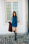 Robin Denim Dress Dark Blue