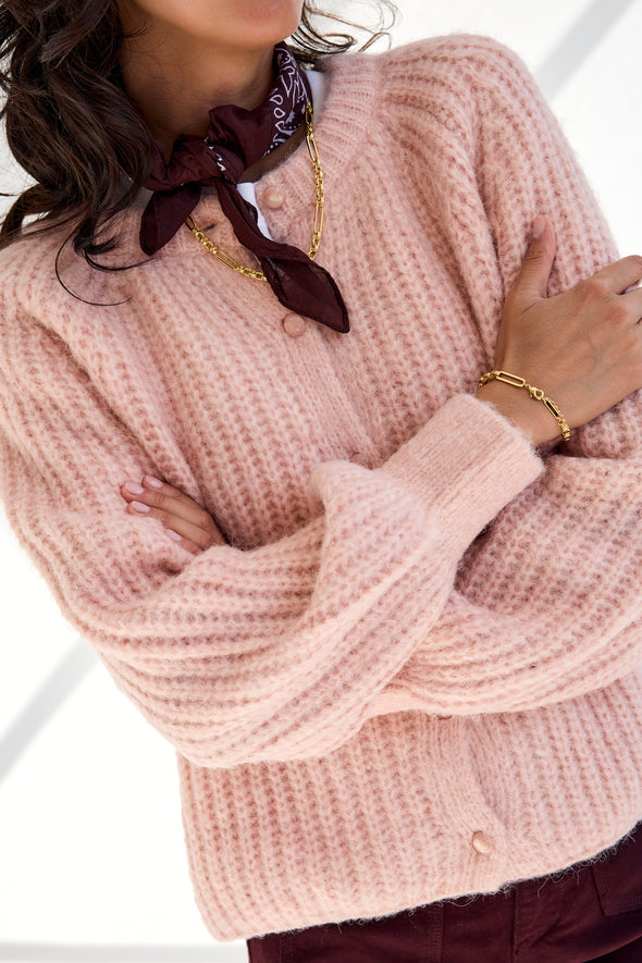 Jolene Cardigan Soft Pink