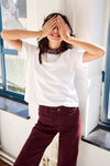Essential Boxy Tee White