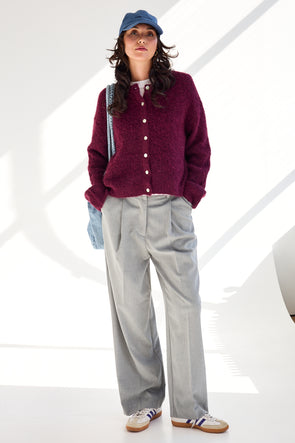 Minou Cardigan Burgundy