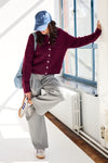 Minou Cardigan Burgundy