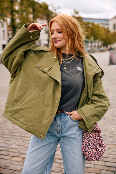 Agatha Jacket Grape Leaf