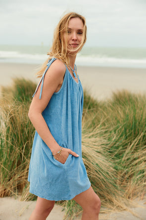 June Terry Playsuit Sky Blue