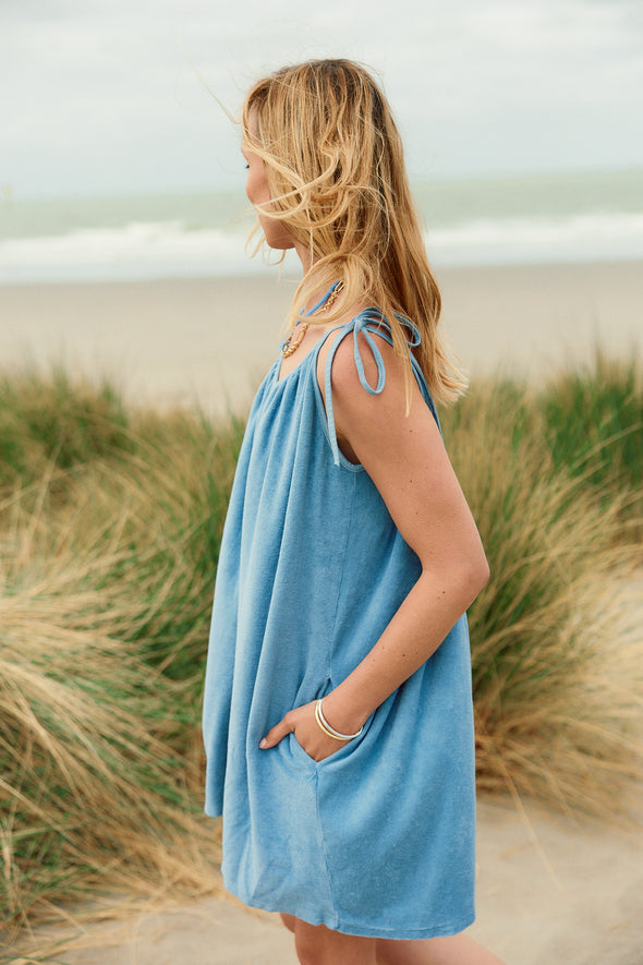 June Terry Playsuit Sky Blue