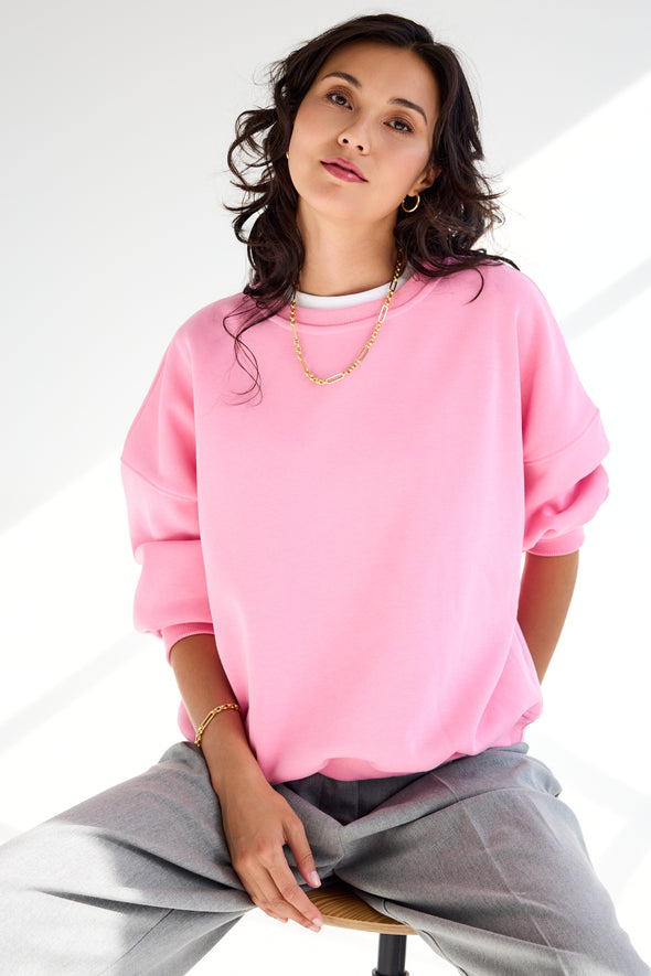 Olivia Sweater Bubblegum Pink