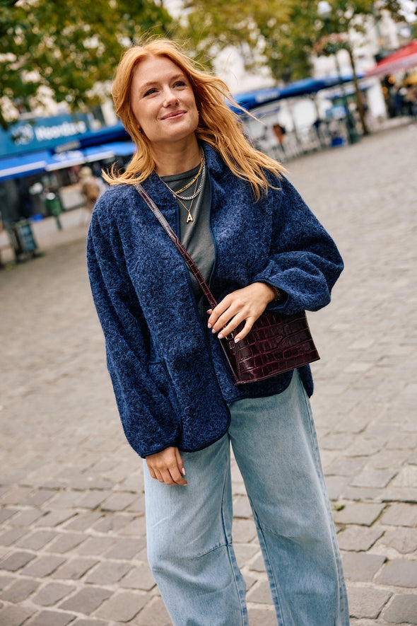 Jessa Cosy Vest Marine