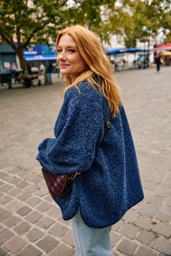 Jessa Cosy Vest Marine