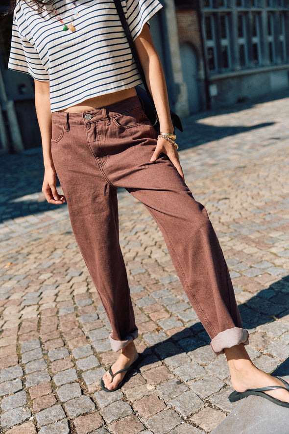 Tokyo Jeans Burgundy