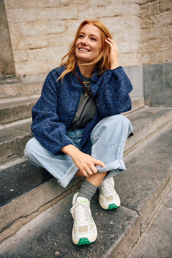 Jessa Cosy Vest Marine