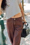 Tokyo Jeans Burgundy