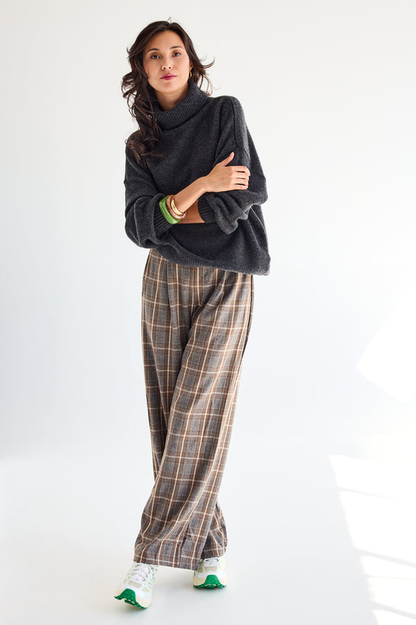 Rym Check Trousers