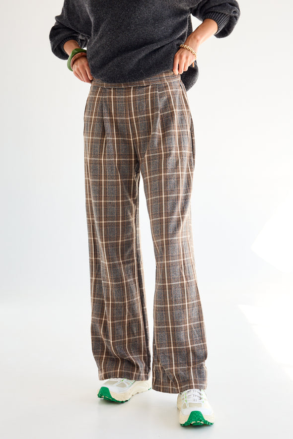 Rym Check Trousers