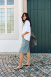 Serena Denim Bermuda