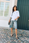 Serena Denim Bermuda