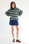 Erine Knit Stripes Navy
