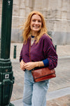 Texas Oversized Sweater Bordeaux