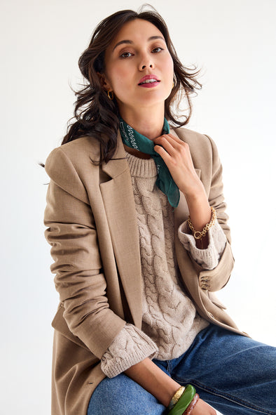 Rita Relaxed Blazer Camel