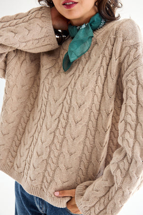 Darlene Knit Oatmeal