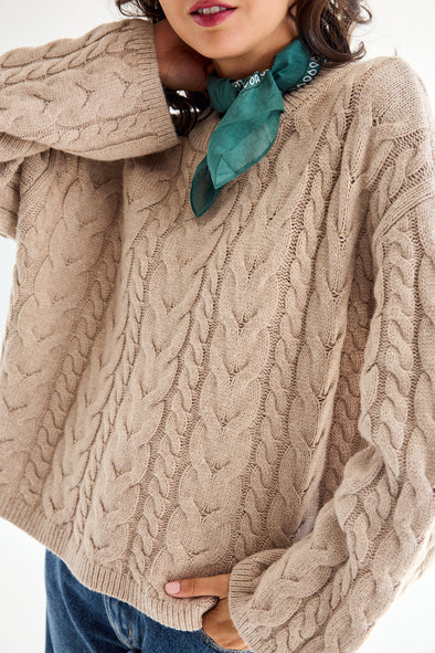 Darlene Knit Oatmeal